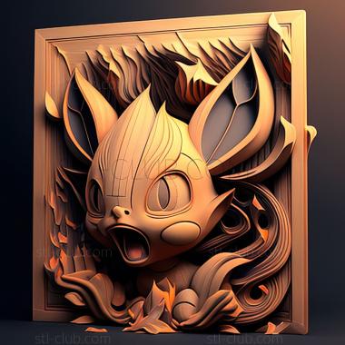 3D модель Pop Goes The Sneasel Nyula and the Sacred Flame (STL)